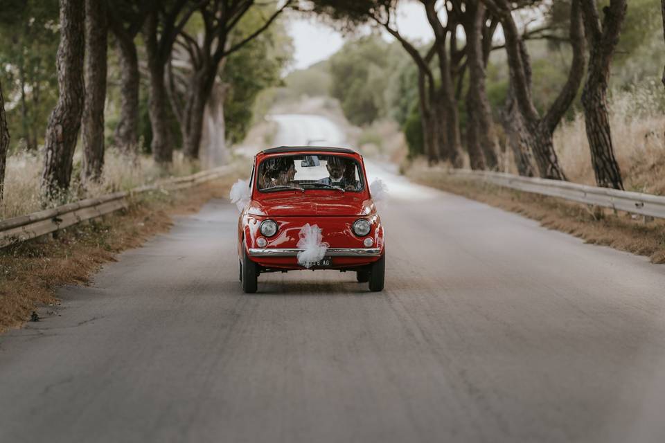 Car wedding