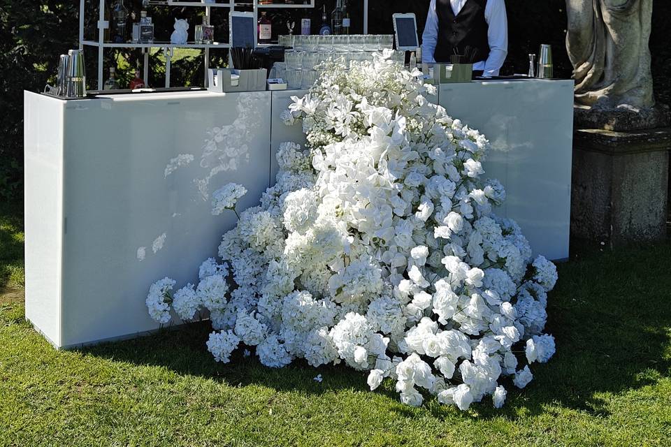 Allestimento white flower