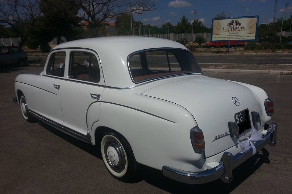 Mercedes ponton 220 anni '50