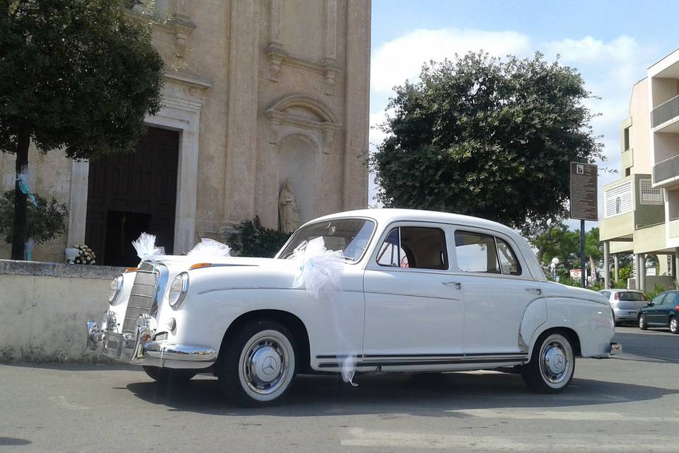 Mercedes ponton 220 anni '50