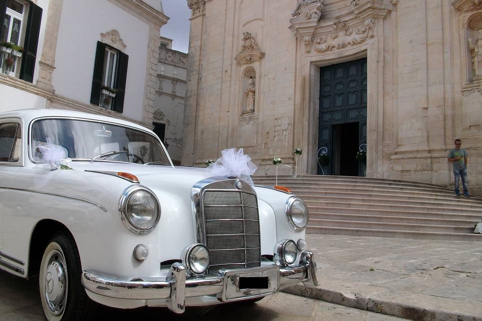 Mercedes ponton 220 anni '50