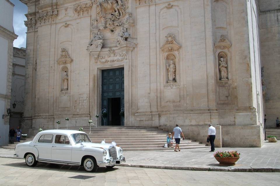 Mercedes ponton 220 anni '50