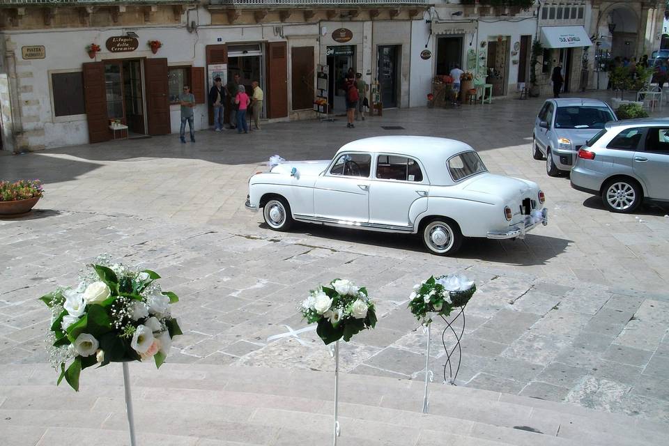 Mercedes ponton 220 anni '50