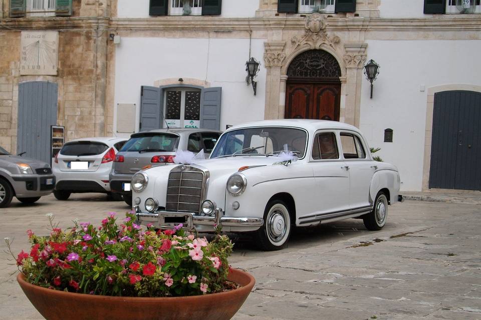 Mercedes ponton 220 anni '50