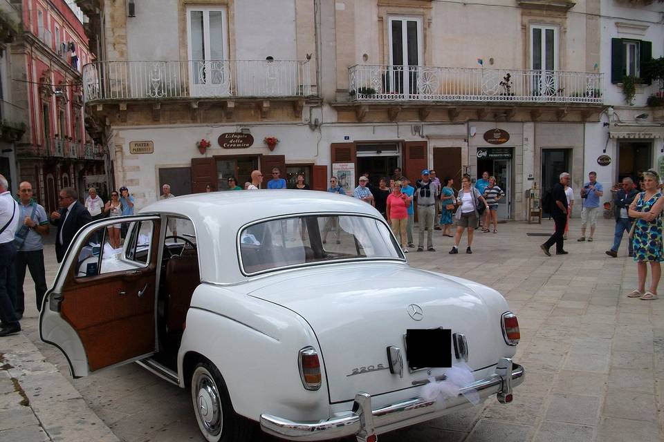 Mercedes ponton 220 anni '50