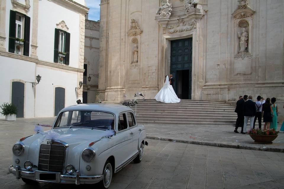 Mercedes ponton 220 anni '50