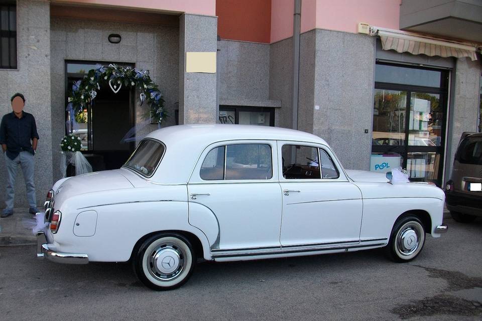 Mercedes ponton 220 anni '50