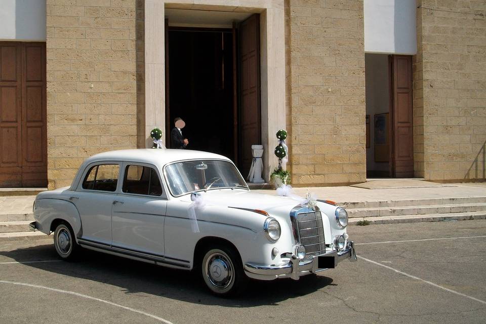 Mercedes ponton 220 anni '50