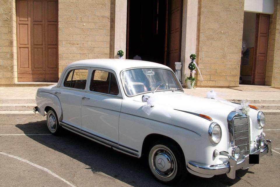 Mercedes ponton 220 anni '50