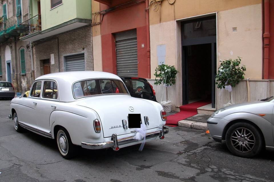 Mercedes ponton 220 anni '50