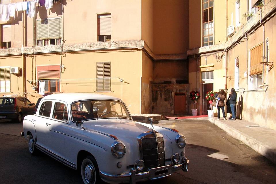 Mercedes ponton 220 anni '50