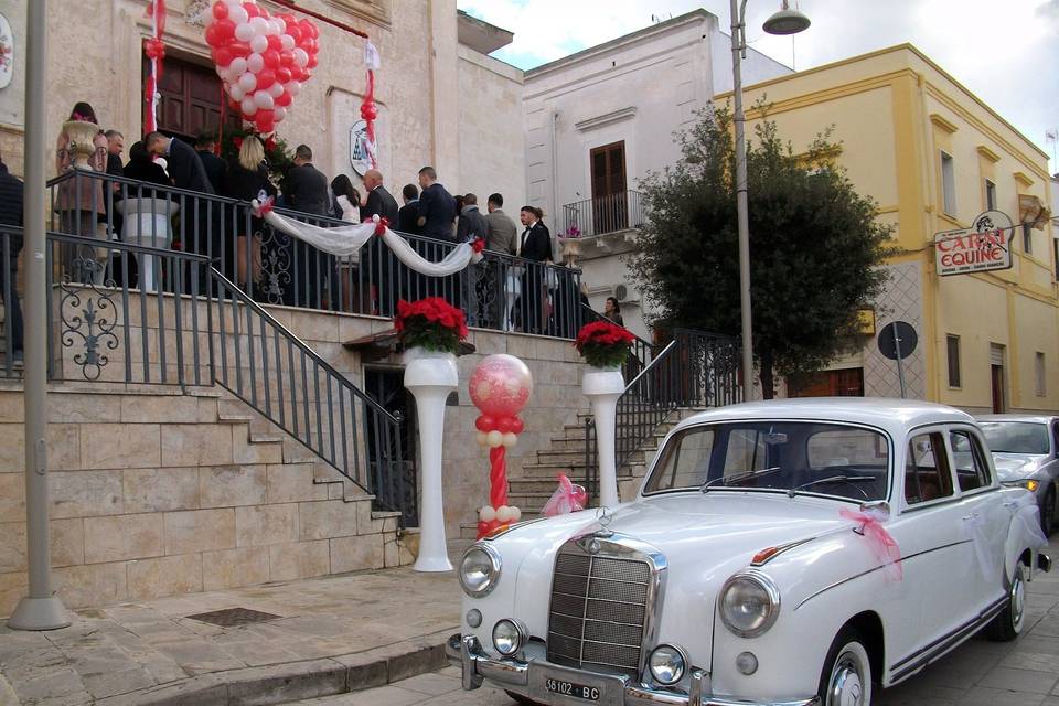 Mercedes ponton 220 anni '50