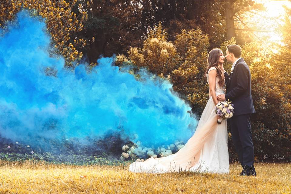 Smoke Bomb: La nuova tendenza dei fumogeni da matrimonio