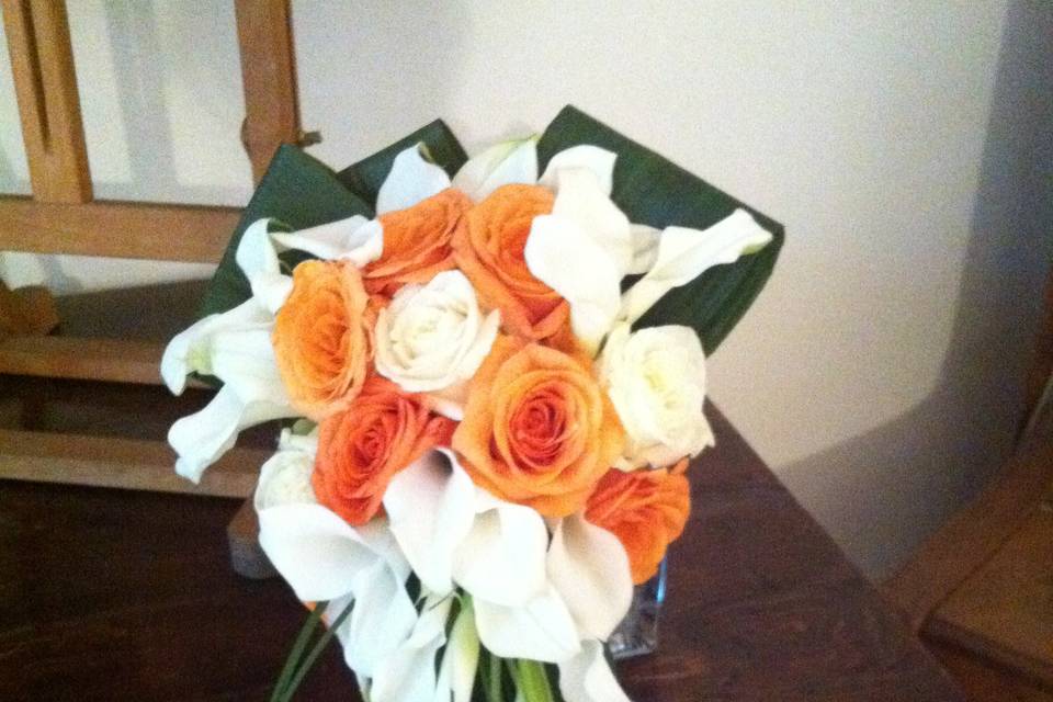 Bouquet in arancio