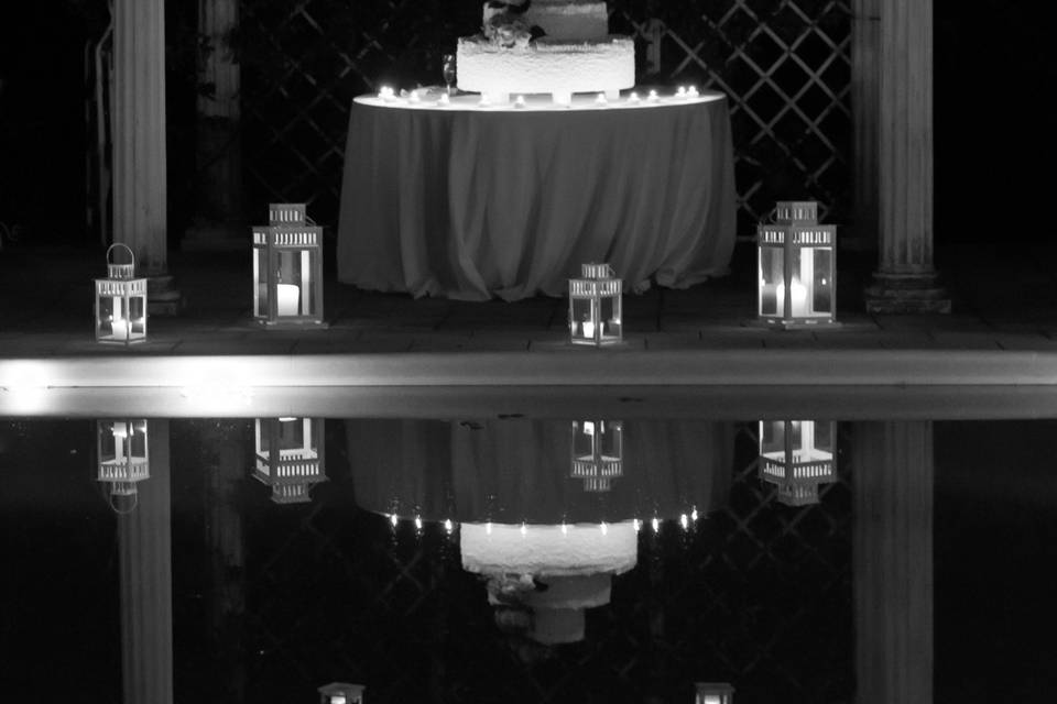 Villa le palme wedding cake