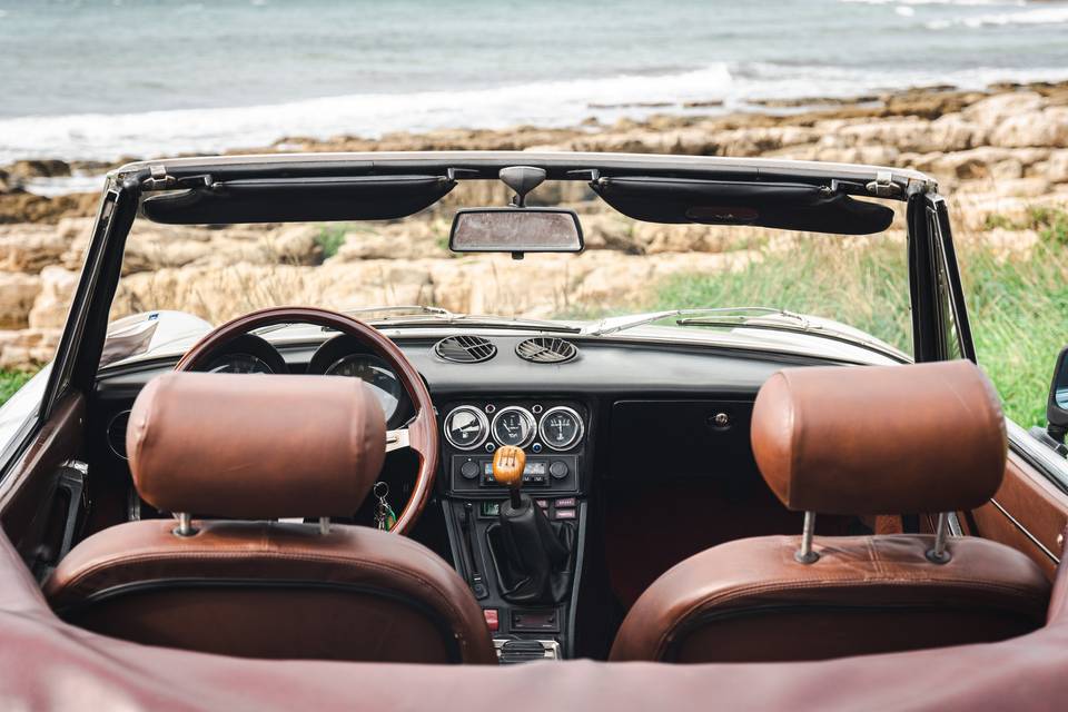 Interno alfa romeo spider ii