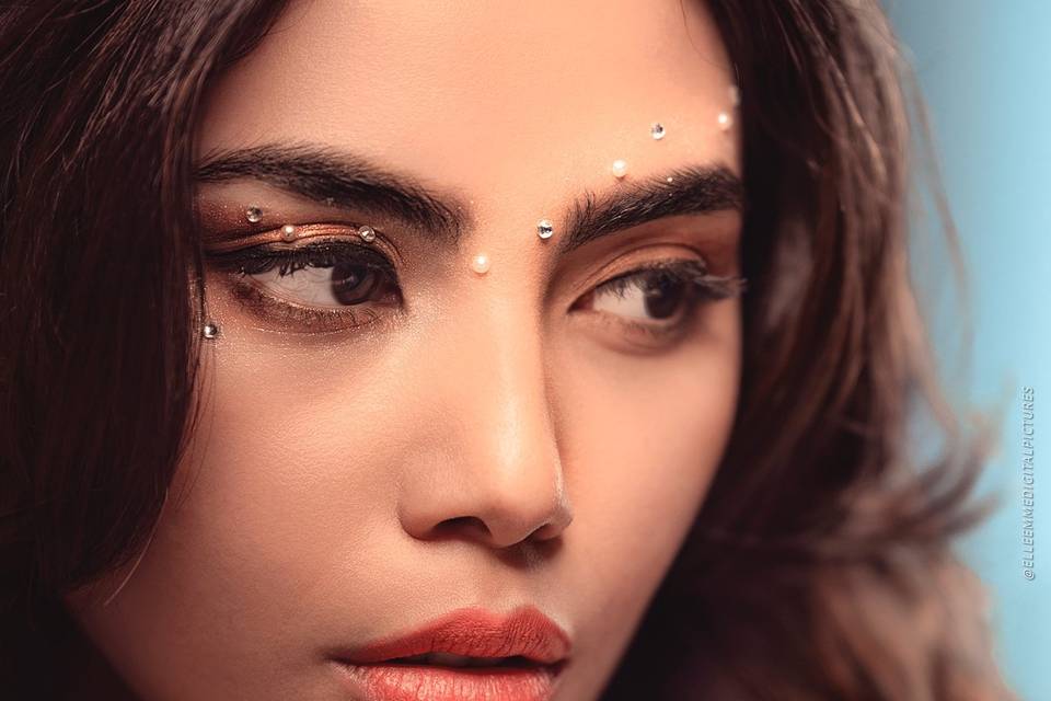 Trucco sposa glamour