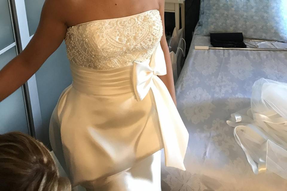Trucco sposa raffinata