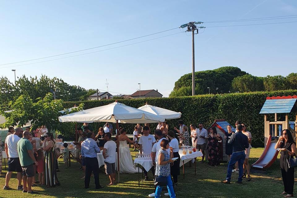 Aperitivo giardino