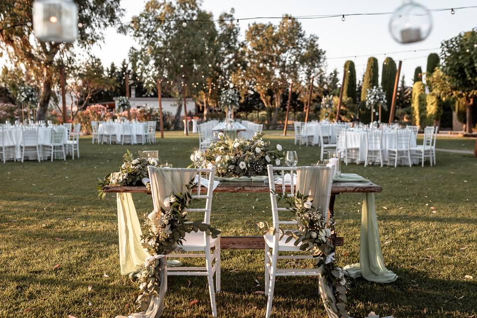 Wedding garden