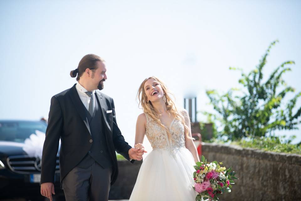 Bride and groom