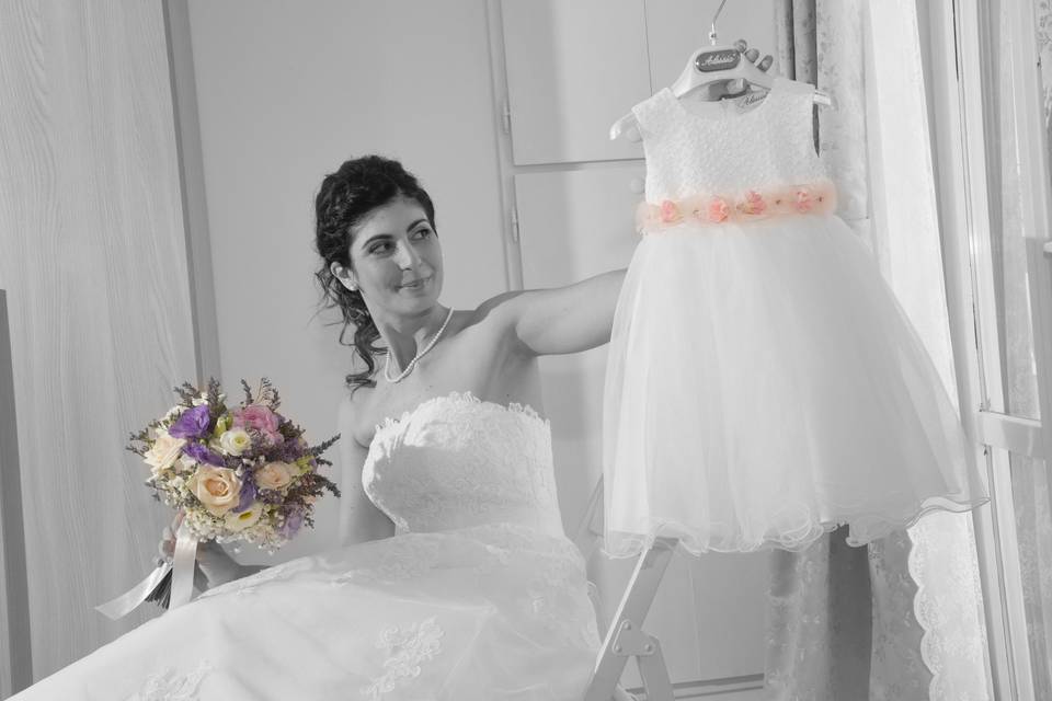 La sposa e la mini Sposa