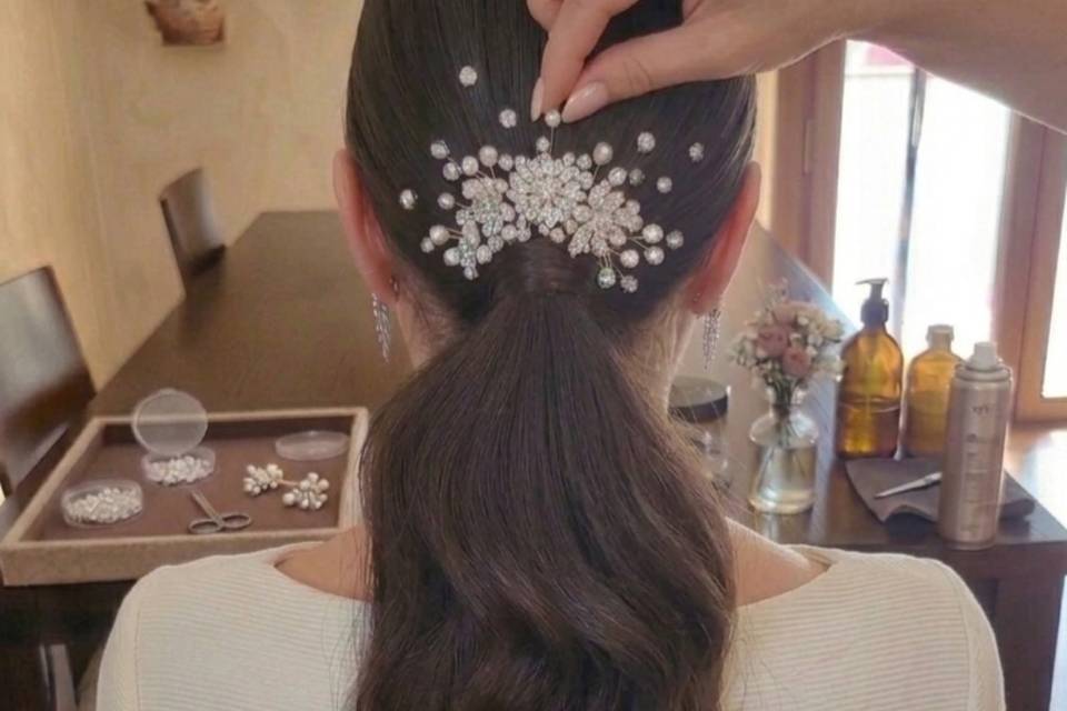 Fermaglio sposa