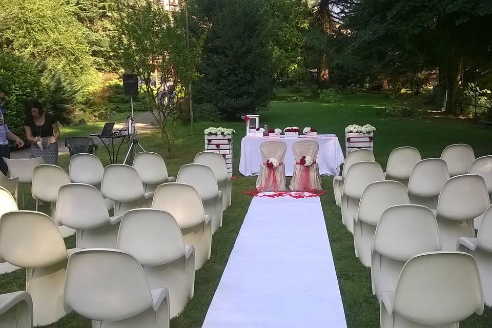 Matrimonio Civile nel parco