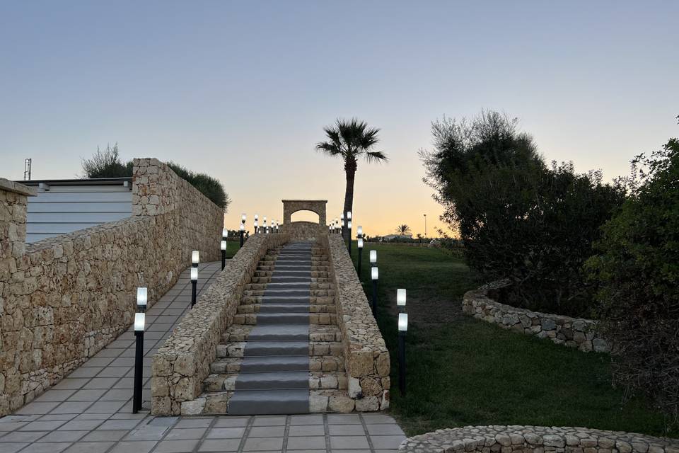 Giardini e sala