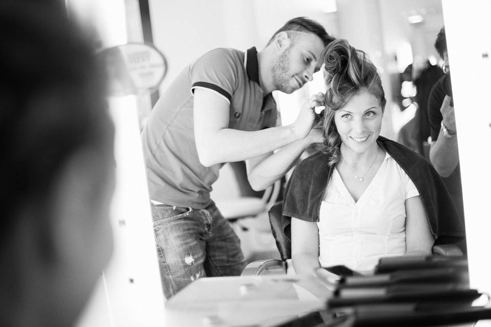 Preparazione sposa