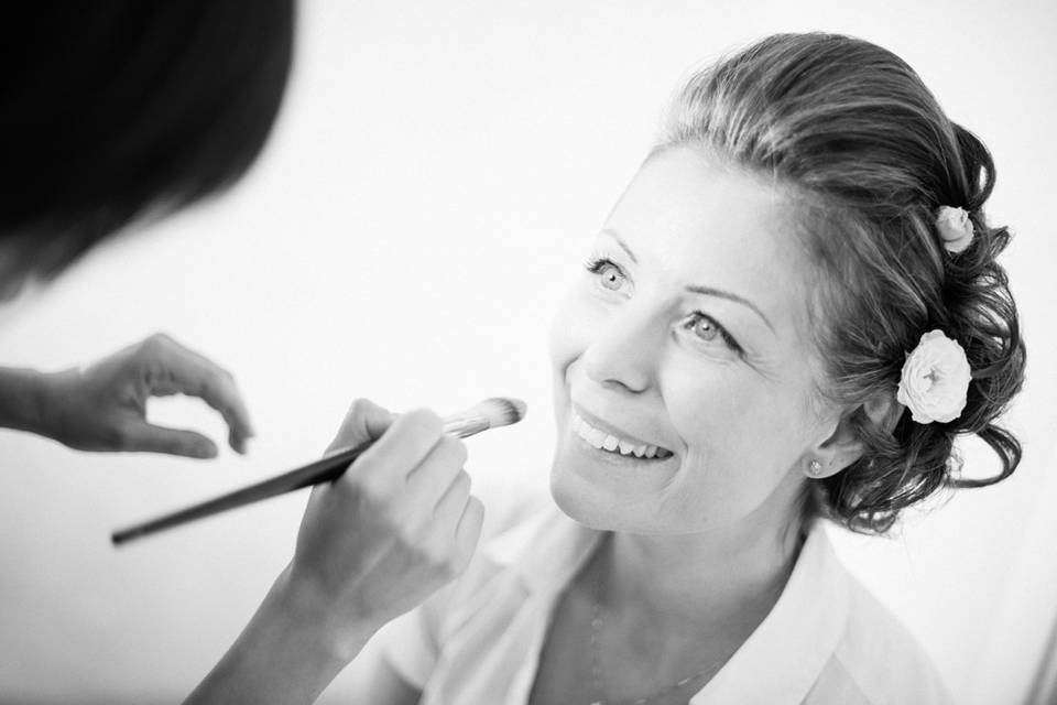 Preparazione sposa