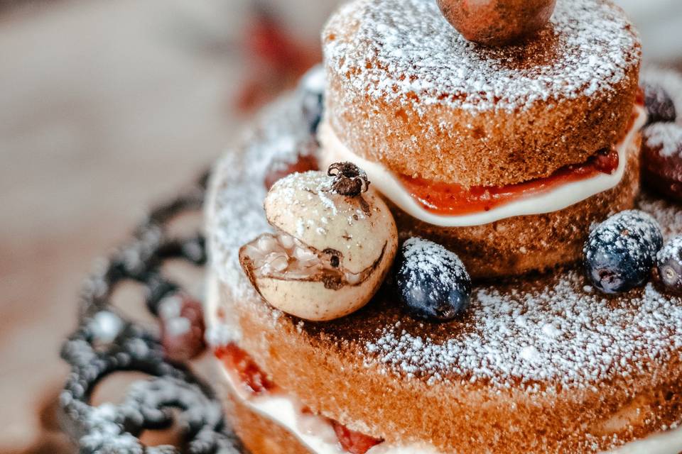 Torta ai frutti di bosco