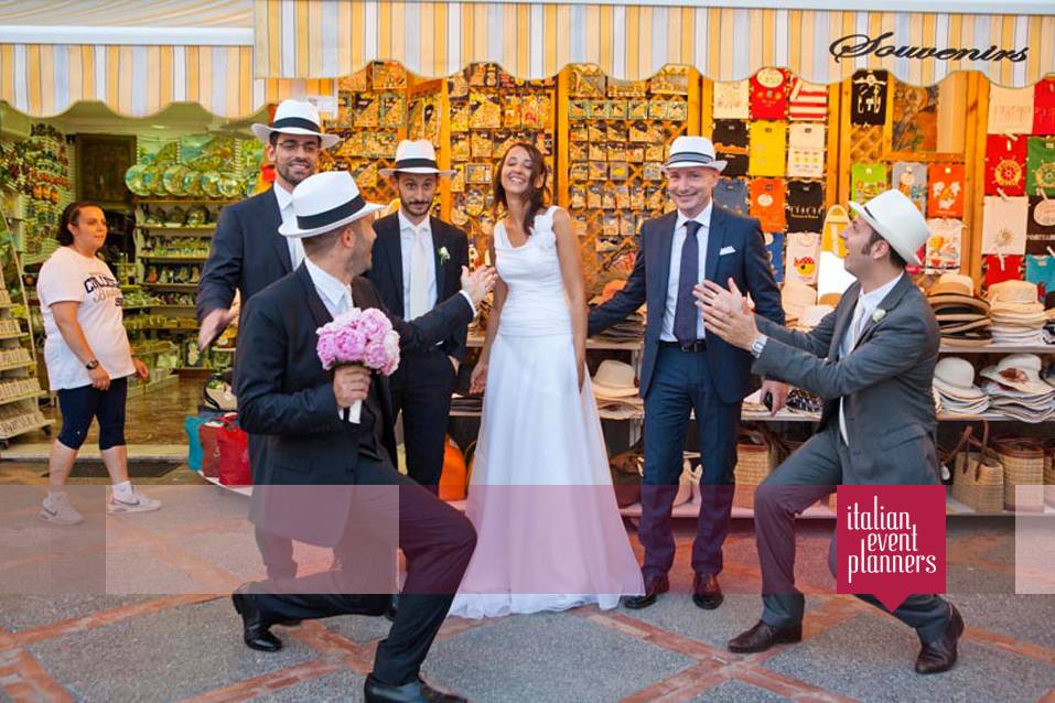 Matrimonio da sogno a Positano