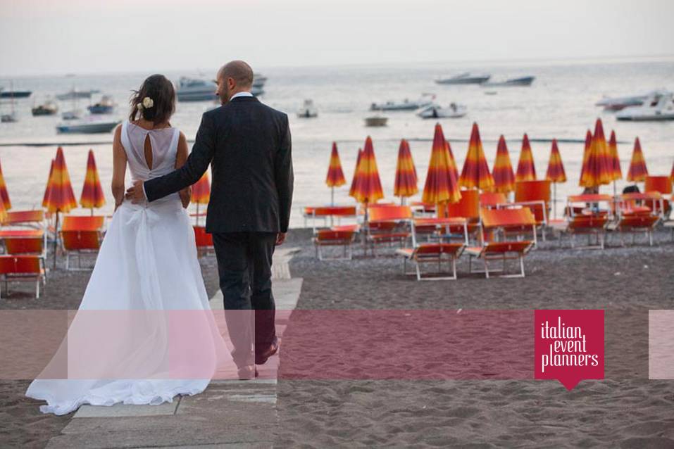 Matrimonio da sogno a Positano