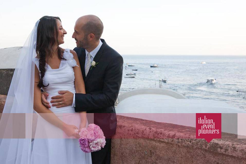 Matrimonio da sogno a Positano