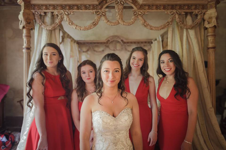 Bride team
