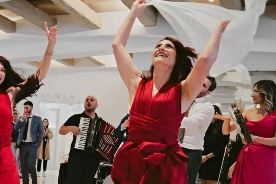 Musicisti e ballerine Pizzica