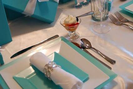 Dettaglio tavola tiffany style