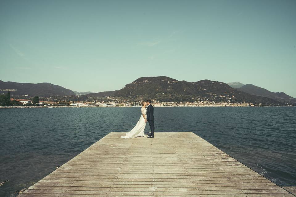 Gli sposi e il Lago