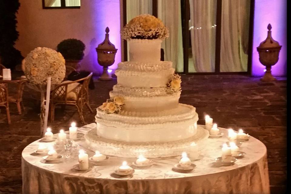 Wedding cake Villa Scorzi