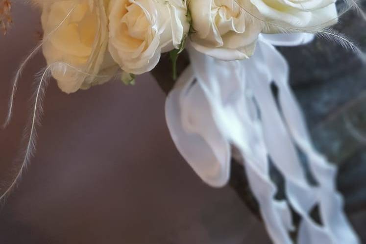Bouquet rose bianche