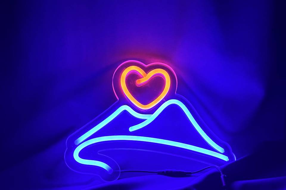 Neon Led da tavola