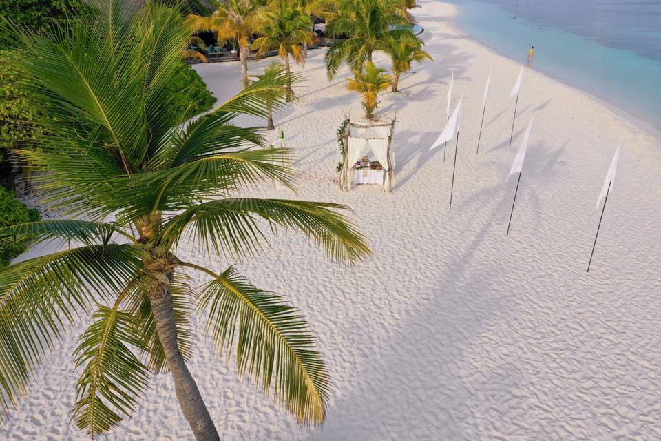 Destination wedding Maldive