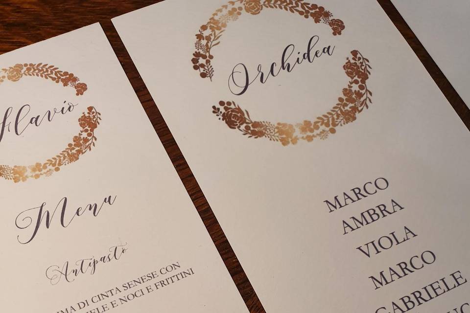 Menu personalizzato