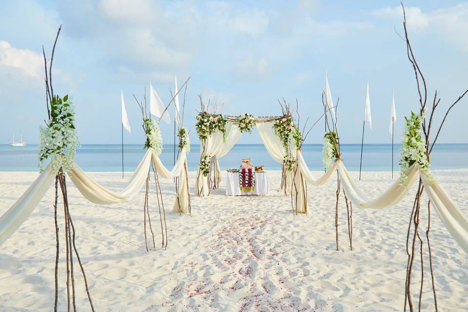 Destination wedding Maldive