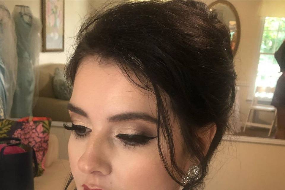 Jasmine make up sposa