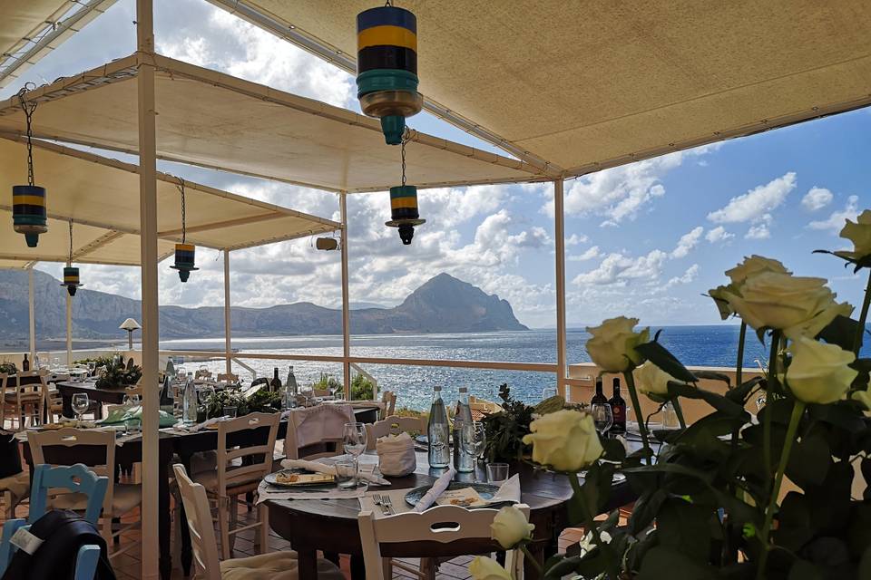 Terrazza vista Cofano