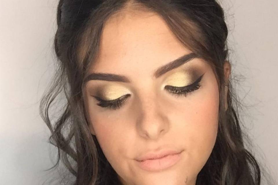 Trucco sposa oro