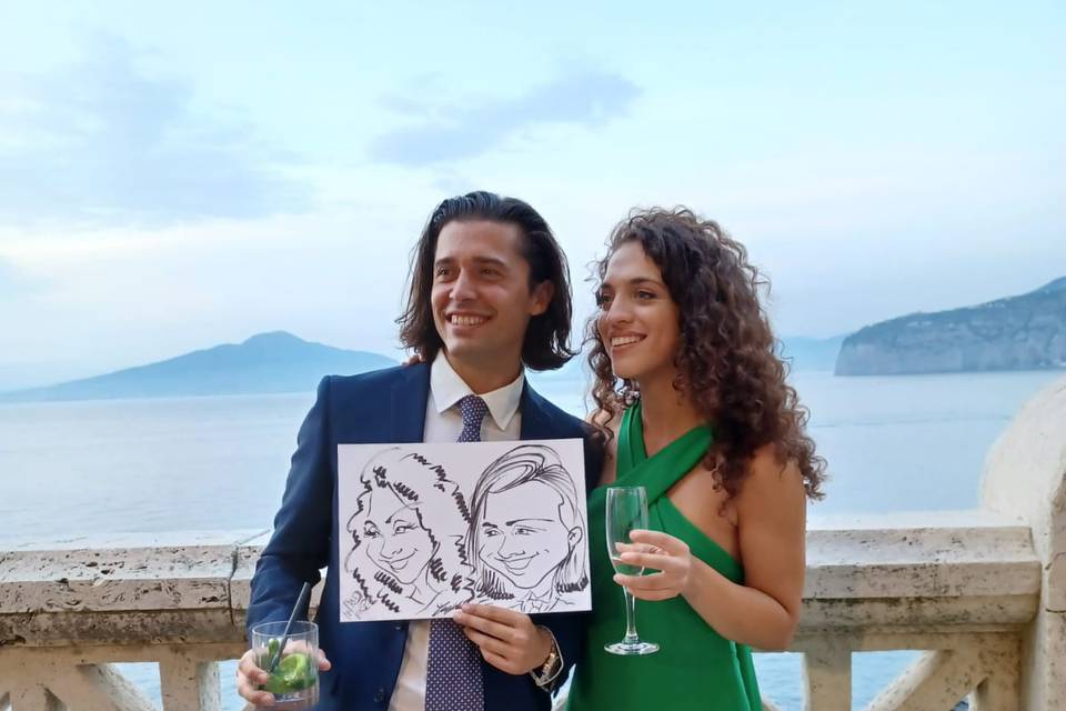 Caricartoon-Coppia-Napoli