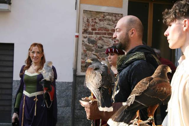 Presenza in costume medievale